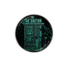 Tardis Doctor Who Technology Number Communication Hat Clip Ball Marker (10 Pack) by Bakwanart