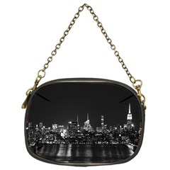 Photography Of Buildings New York City  Nyc Skyline Chain Purse (one Side) by Bakwanart