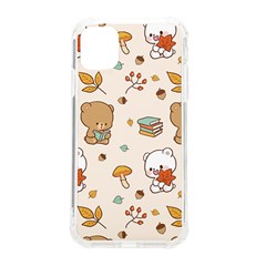 Bear Cartoon Background Pattern Seamless Animal Iphone 11 Tpu Uv Print Case by 99art