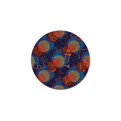 Background Graphic Beautiful Golf Ball Marker by 99art