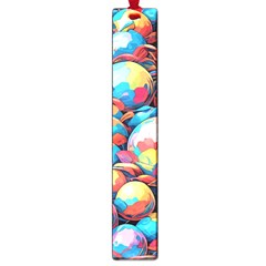 Pattern Seamless Balls Colorful Rainbow Colors Large Book Marks