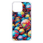 Pattern Seamless Balls Colorful Rainbow Colors iPhone 13 Pro Max TPU UV Print Case Front