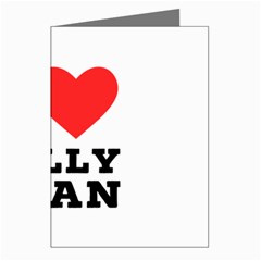 I Love Jelly Bean Greeting Cards (pkg Of 8) by ilovewhateva