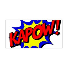 Kapow-comic-comic-book-fight Yoga Headband by 99art