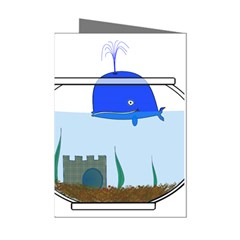 Wal-fish-small-world-lake-sea Mini Greeting Cards (pkg Of 8) by 99art