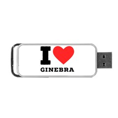 I Love Ginebra Portable Usb Flash (one Side) by ilovewhateva