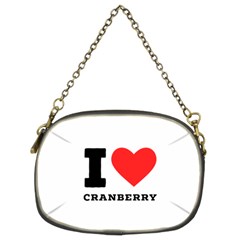 I Love Cranberry Chain Purse (two Sides) by ilovewhateva
