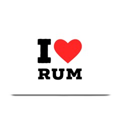 I Love Rum Plate Mats by ilovewhateva