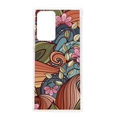 Multicolored Flower Decor Flowers Patterns Leaves Colorful Samsung Galaxy Note 20 Ultra Tpu Uv Case by B30l