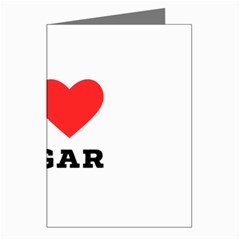 I Love Sugar  Greeting Cards (pkg Of 8) by ilovewhateva