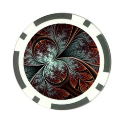 Abstract Pattern Design Art Wallpaper Tracery Texture Poker Chip Card Guard (10 Pack) by danenraven