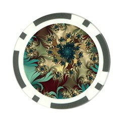 Abstract Design Pattern Art Wallpaper Texture Floral Poker Chip Card Guard (10 Pack) by danenraven