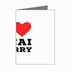 I Love Acai Berry Mini Greeting Card by ilovewhateva