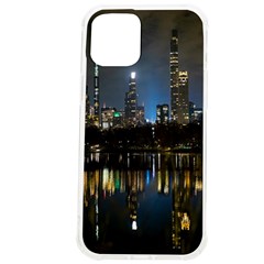New York Night Central Park Skyscrapers Skyline Iphone 12 Pro Max Tpu Uv Print Case by Cowasu