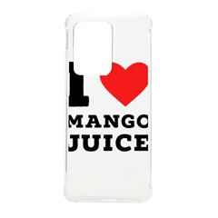 I Love Mango Juice  Samsung Galaxy S20 Ultra 6 9 Inch Tpu Uv Case