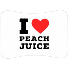 I Love Peach Juice Velour Seat Head Rest Cushion by ilovewhateva