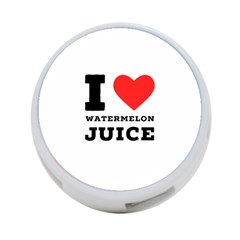 I Love Watermelon Juice 4-port Usb Hub (one Side) by ilovewhateva