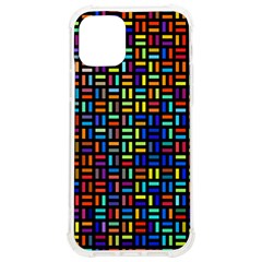 Geometric Colorful Square Rectangle Iphone 12/12 Pro Tpu Uv Print Case