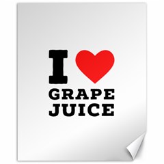 I Love Grape Juice Canvas 16  X 20  by ilovewhateva