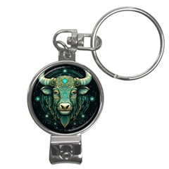 Bull Star Sign Nail Clippers Key Chain by Bangk1t