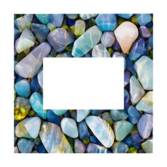 Stones Gems Multi Colored Rocks White Box Photo Frame 4  X 6  by Bangk1t