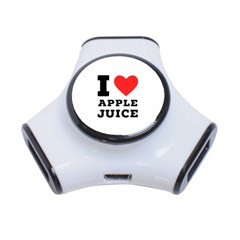 I Love Apple Juice 3-port Usb Hub by ilovewhateva