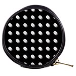 Background Dots Circles Graphic Mini Makeup Bag