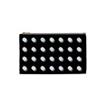 Background Dots Circles Graphic Cosmetic Bag (Small)