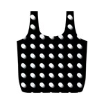 Background Dots Circles Graphic Full Print Recycle Bag (M)