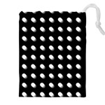 Background Dots Circles Graphic Drawstring Pouch (4XL)