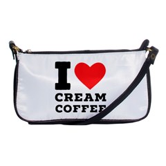 I Love Cream Coffee Shoulder Clutch Bag by ilovewhateva