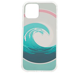 Waves Tidal Ocean Sea Tsunami Wave Minimalist Iphone 12 Pro Max Tpu Uv Print Case by Wav3s