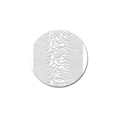 Joy Division Unknown Pleasures Golf Ball Marker (4 Pack) by Wav3s