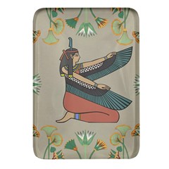 Egyptian Woman Wing Rectangular Glass Fridge Magnet (4 Pack) by Wav3s