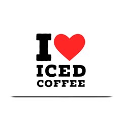 I Love Iced Coffee Plate Mats by ilovewhateva