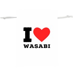 I Love Wasabi Lightweight Drawstring Pouch (xl) by ilovewhateva