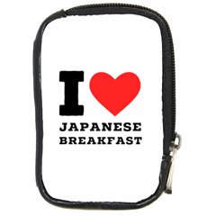 I Love Japanese Breakfast  Compact Camera Leather Case by ilovewhateva