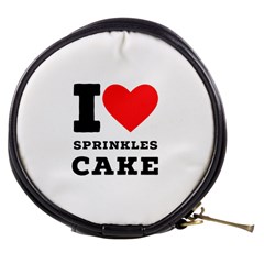 I Love Sprinkles Cake Mini Makeup Bag by ilovewhateva