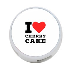 I Love Cherry Cake 4-port Usb Hub (two Sides) by ilovewhateva