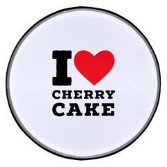 I Love Cherry Cake Wireless Fast Charger(black) by ilovewhateva