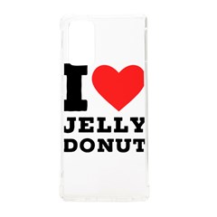 I Love Jelly Donut Samsung Galaxy Note 20 Tpu Uv Case by ilovewhateva