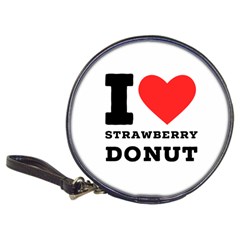 I Love Strawberry Donut Classic 20-cd Wallets by ilovewhateva