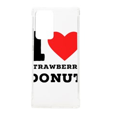 I Love Strawberry Donut Samsung Galaxy Note 20 Ultra Tpu Uv Case by ilovewhateva