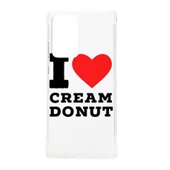 I Love Cream Donut  Samsung Galaxy Note 20 Ultra Tpu Uv Case by ilovewhateva