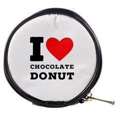 I Love Chocolate Donut Mini Makeup Bag by ilovewhateva