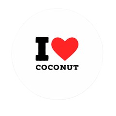 I Love Coconut Mini Round Pill Box by ilovewhateva