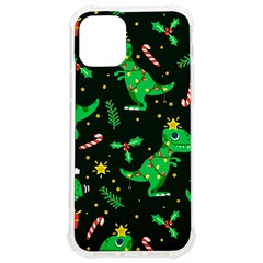 Christmas-funny-pattern Dinosaurs Iphone 12/12 Pro Tpu Uv Print Case by Vaneshart