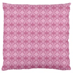 Pattern Print Floral Geometric Large Premium Plush Fleece Cushion Case (one Side)