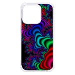 Abstract Piece Color iPhone 14 Pro TPU UV Print Case Front