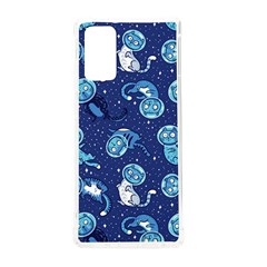 Cat Spacesuit Space Suit Astronaut Pattern Samsung Galaxy Note 20 Tpu Uv Case by Wav3s